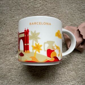 Barcelona you are here Starbucks mug